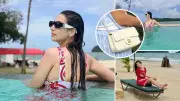 বিদ্যা সিনহা মিমের মালয়েশিয়া ভ্রমণের স্টাইলিশ ছবি