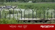 মেঘালয়ে সীমান্ত বেড়া নির্মাণে বাধা, গ্রামবাসীর বিক্ষোভ