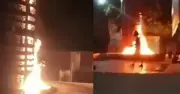 নেত্রকোনায় জুলাই শহীদ স্মৃতিস্তম্ভে অগ্নিসংযোগ, সিসিটিভি ফুটেজ যাচাই