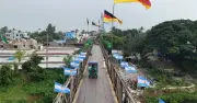 ধামরাইয়ে বেইলি ব্রিজ এখন ‘ফিফা ব্রিজ’, বিশ্বকাপের উন্মাদনায় রঙিন