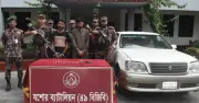 বিজিবির অভিযানে ৩১টি সোনার বার উদ্ধার, আটক ২