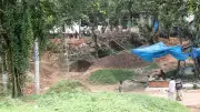 মহাস্থানগড়ে হাইকোর্টের নিষেধাজ্ঞা উপেক্ষা করে নির্মাণ, বন্ধের নির্দেশ