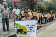 মধুশিয়া-বৈতরণি বনে সড়ক নির্মাণ বাতিলের দাবি পরিবেশকর্মীদের