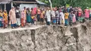 গাইবান্ধায় নদীভাঙনে ১১৮ হেক্টর ফসল নষ্ট, ঘরবাড়ি বিলীন