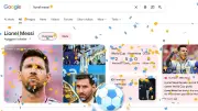 গুগলে মেসির বিশ্বকাপ রেকর্ড উদযাপনে বিশেষ অ্যানিমেশন