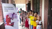 হাসিমুখ সমাজ কল্যাণ সংস্থার স্বাস্থ্য ক্যাম্পে ৩০০ জন পেলেন বিনামূল্যে সেবা
