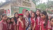 ৩৬ বছর পর প্রধান শিক্ষক আইরিন পারভিনের আবেগঘন বিদায়