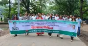 ছাত্রশিবিরের গুম নাটকের প্রতিবাদে জাবিতে ছাত্রদলের বিক্ষোভ