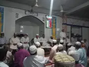 মসজিদে চেয়ার-টেবিল বসিয়ে জামায়াতের সভা, তীব্র সমালোচনা
