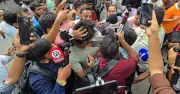 ধানমন্ডিতে জামায়াতের বিক্ষোভে সাংবাদিকের ওপর হামলা, গুরুতর আহত