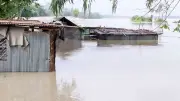 কুড়িগ্রামে বাঁধ ভেঙে ২০ গ্রাম প্লাবিত, পানিবন্দি হাজারো মানুষ