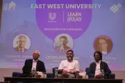 লার্ন টু লিড করপোরেট সেশন ইস্ট ওয়েস্ট ইউনিভার্সিটিতে