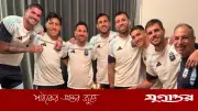 জন্মদিনে মেসিকে চমকে দিলেন সতীর্থরা, কেক কেটে উদযাপন
