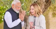 জি৭ সম্মেলনে মোদী-মেলোনির ‘মেলোডি’ ট্রেন্ড ভাইরাল