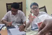 পিআইও বাবুল চন্দ্র রায়ের বিরুদ্ধে ১৫% ঘুষের অভিযোগে ভিডিও ভাইরাল