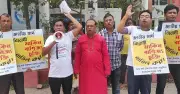 মার্কিন বাণিজ্যচুক্তি বাতিলের দাবিতে তেঁতুলিয়া-টেকনাফ রোডমার্চ