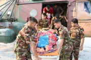 স্ট্রোকে আক্রান্ত রামকিল বমকে সেনা হেলিকপ্টারে সিএমএইচে স্থানান্তর