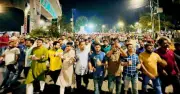 শিবির নেতার ধর্ষণ ও গুম নাটকের প্রতিবাদে ছাত্রদলের বিক্ষোভ