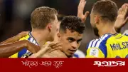 আয়ারি-ইসাকের গোলে এগিয়ে সুইডেন, প্রথমার্ধে ২-১