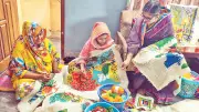 পাটের চটে সুই-সুতার ফোঁড়ে তানিয়ার শিল্প, গ্রামের নারীদের আয়ের পথ