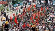 রাজধানীতে শিয়া সম্প্রদায়ের তাজিয়া মিছিলে হাজারো মানুষের অংশগ্রহণ