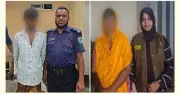 কুকুরের গলায় ইট বেঁধে নদীতে ফেলার ঘটনায় গ্রেফতার ২