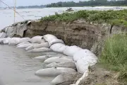 যমুনার ভাঙনে বিলীন ইছামারা গ্রামের বাসিন্দাদের দুর্ভোগ