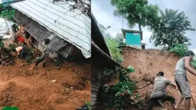 টানা বৃষ্টিতে পাহাড়ধসে তিন দিনে ২২ জনের প্রাণহানি