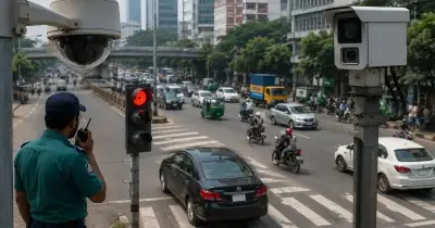 এআই ক্যামেরায় ঢাকায় দেড় মাসে দেড় হাজার ট্রাফিক মামলা