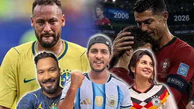 ফুটবল কিংবদন্তিদের বিদায়ে আবেগঘন বার্তা দেশের তারকাদের