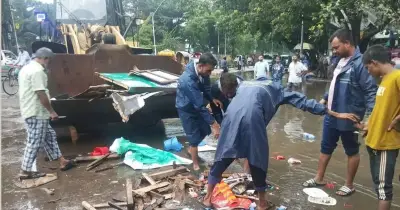 ঢাকা দক্ষিণ সিটির উচ্ছেদ অভিযানে ফুটপাত দখলমুক্ত, জরিমানা আদায়