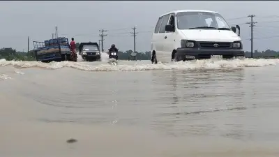 সুনামগঞ্জে বন্যার শঙ্কা, প্রস্তুত ১৩১১ আশ্রয়কেন্দ্র; ভারি বৃষ্টির সতর্কতা