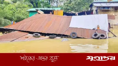 বন্যা ও পাহাড় ধসে মৃত্যু বেড়ে ৪৪, ক্ষতিগ্রস্ত ১০ লাখের বেশি