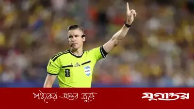 ফ্রান্সের রেফারি ফ্রাঁসোয়া ল্যাতেক্সিয়ে আর্জেন্টিনা-মিশর ম্যাচে বাঁশি বাজাবেন