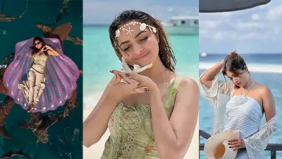 মালদ্বীপে কেয়া পায়েল: হাঙরের লেকে ভাসা থেকে রোমান্টিক ডিনার