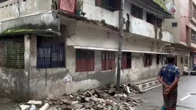 মোহাম্মদপুরে ভবনের একাংশ ধস, হতাহতের খবর নেই