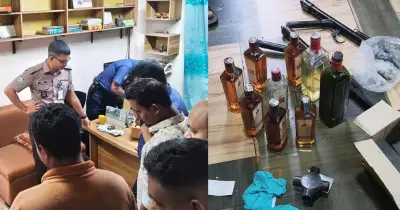 জামালপুরে সাবেক আইন কর্মকর্তার কার্যালয় থেকে অস্ত্র-মদ উদ্ধার