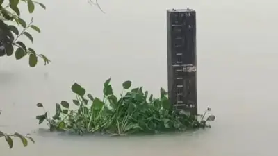 সুনামগঞ্জে উজানের ঢলে সুরমা নদীর পানি বাড়ছে, স্বল্পমেয়াদী বন্যার আশঙ্কা