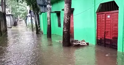 গোপালগঞ্জ পৌরসভায় জলাবদ্ধতায় দিশেহারা বাসিন্দারা