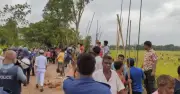 কসবায় দুই গ্রামের সংঘর্ষে ৪০ আহত, পুলিশ মোতায়েন