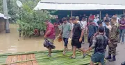 সাজেকে আটকে থাকা সব পর্যটক নিরাপদে ফিরেছেন, রাঙ্গামাটিতে বন্যা ও পাহাড়ধসে হাজারো মানুষ পানিবন্দি