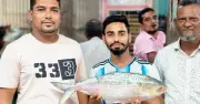 চাঁদপুরে প্রায় তিন কেজি ইলিশ ২২ হাজার ৭৯৮ টাকায় বিক্রি