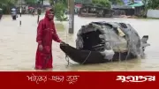 কক্সবাজারে নিম্নাঞ্চল প্লাবিত, মহাসড়কে নৌকা চলাচল