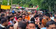 পদত্যাগের এক মাস পর রাঙামাটিতে ফিরে দলীয় নেতাকর্মীদের ফুলেল অভ্যর্থনা পেলেন দীপেন দেওয়ান