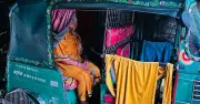 কোমরসমান পানিতে ভাসছে বাঁশখালী, পরিবারগুলো কালভার্টে আশ্রয়