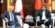 প্রতিরক্ষা উপদেষ্টার সাথে ইতালি রাষ্ট্রদূতের সৌজন্য সাক্ষাৎ