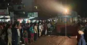 জামালপুরে ৩০ বছরের জলাবদ্ধতার প্রতিবাদে সড়ক-রেলপথ অবরোধ