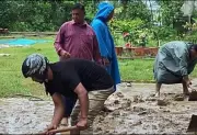 বান্দরবানে ভূমিধসে কেন্দ্রীয় বৌদ্ধ বিহার ক্ষতিগ্রস্ত