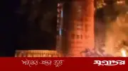 মাস্ক পরে জুলাই স্মৃতিস্তম্ভে আগুন, সাবেক ছাত্রলীগ নেতা আটক