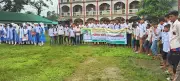 প্রধান শিক্ষক গ্রেপ্তারে শিক্ষার্থীদের পরীক্ষা বর্জন ও বিক্ষোভ